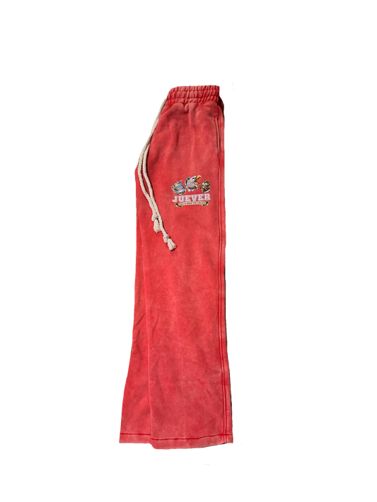 Life Is What You Create Stone Wash Joggers